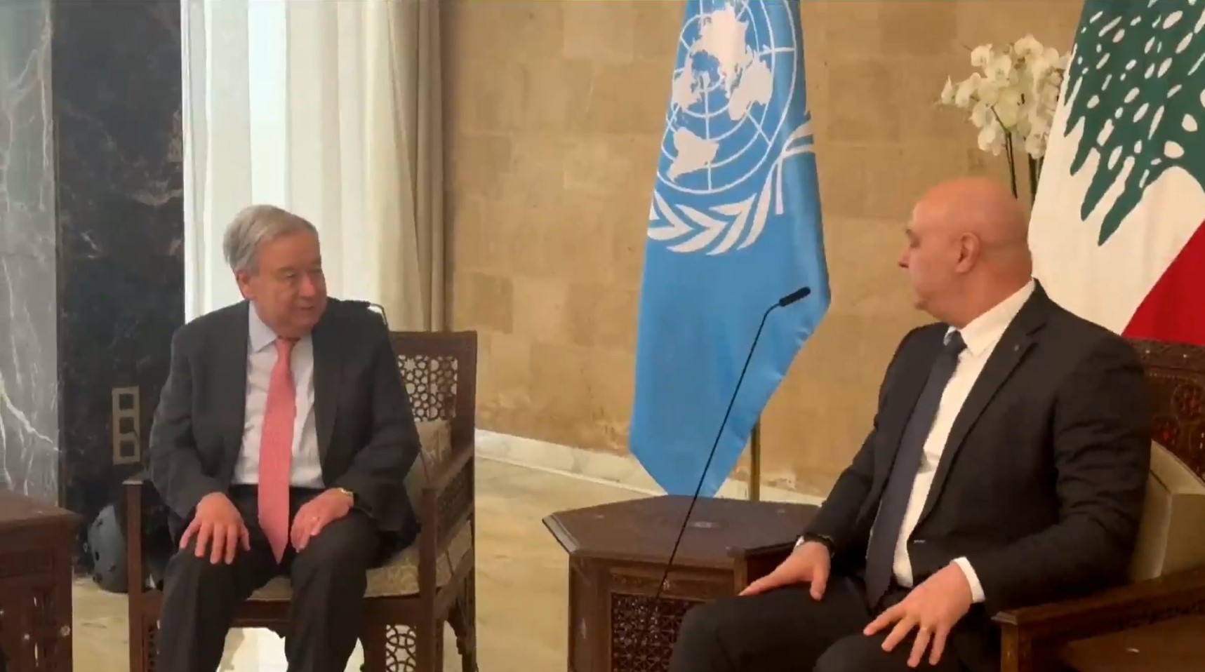 联合国秘书长：现在不再是武装团体的时代，而是强大国家的时代